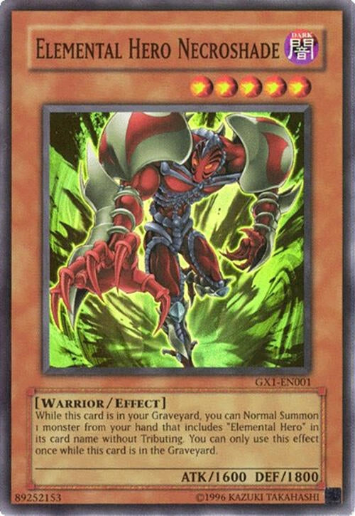Elemental Hero Necroshade (1001) - YuGiOh Single