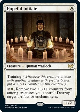 Hopeful Initiate (20) [VOW] - MTG Single