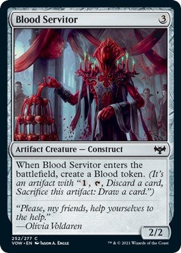 Blood Servitor (252) [VOW] - MTG Single