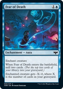 Fear of Death (59) [VOW] - MTG Single