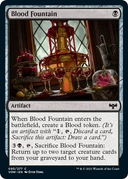 Blood Fountain (95) [VOW] - MTG Single