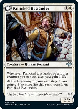 Panicked Bystander (28) [VOW] - MTG Single