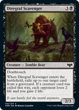 Diregraf Scavenger (105) [VOW] - MTG Single