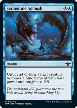 Serpentine Ambush (77) [VOW] - MTG Single
