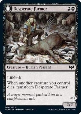 Desperate Farmer (104) [VOW] - MTG Single
