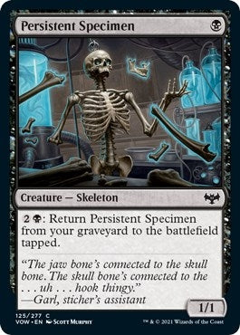 Persistent Specimen (125) [VOW] - MTG Single