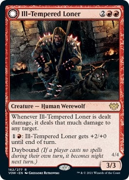 Ill-Tempered Loner (162) [VOW] - MTG Single