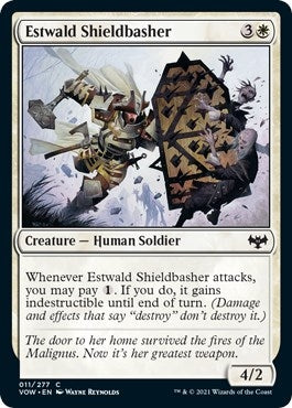 Estwald Shieldbasher (11) [VOW] - MTG Single