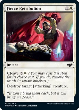 Fierce Retribution (13) [VOW] - MTG Single