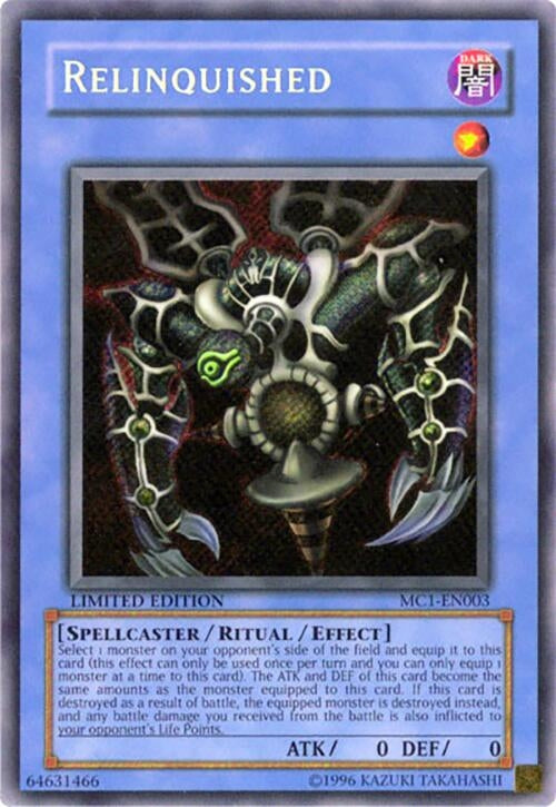 Relinquished (1003) - YuGiOh Single
