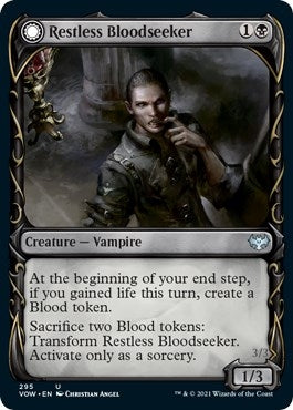 Restless Bloodseeker (Showcase) (295) [VOW] - MTG Single