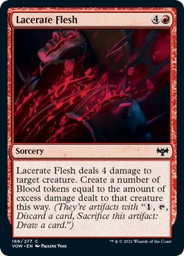 Lacerate Flesh (166) [VOW] - MTG Single
