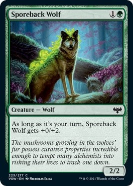 Sporeback Wolf (223) [VOW] - MTG Single