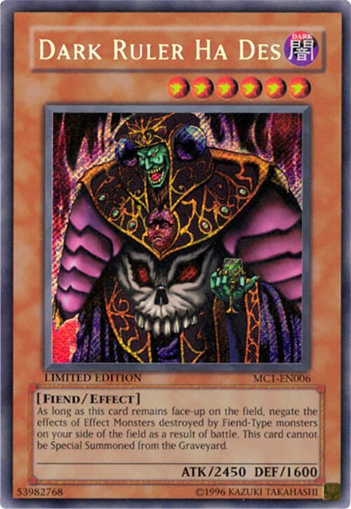 Dark Ruler Ha Des (1006) - YuGiOh Single