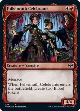 Falkenrath Celebrants (Showcase) (306) [VOW] - MTG Single