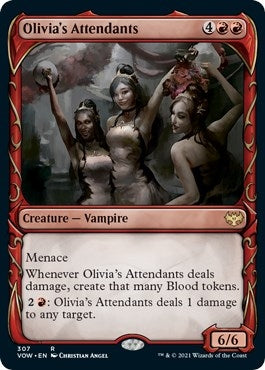 Olivia’s Attendants (Showcase) (307) [VOW] - MTG Single