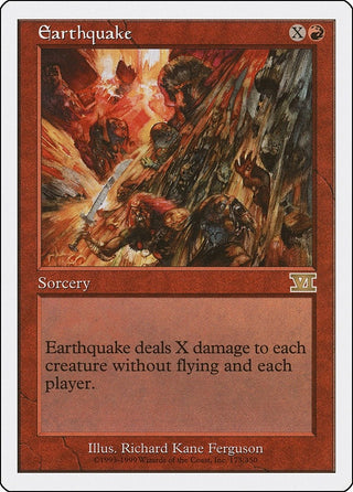 Earthquake (173) [6ED] - MTG Single