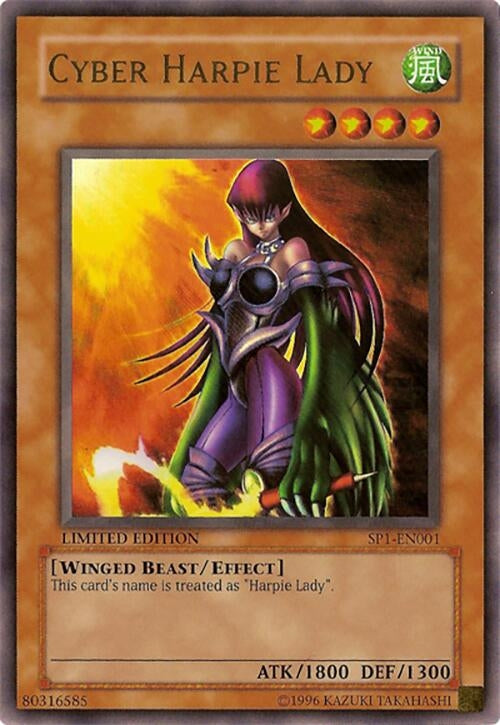 Cyber Harpie Lady (1001) - YuGiOh Single