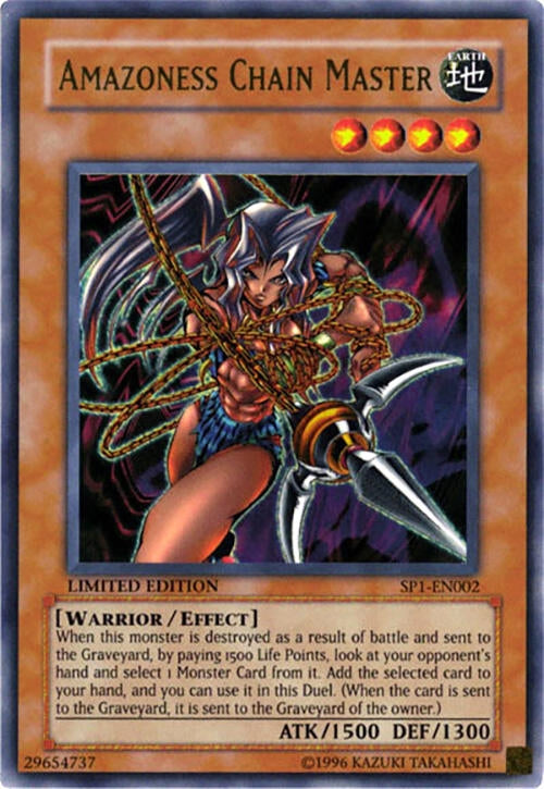 Amazoness Chain Master (1002) - YuGiOh Single