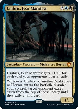 Umbris Fear Manifest (38) [VOC] - MTG Single