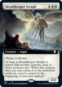 Breathkeeper Seraph (Extended Art) (69) [VOC] - MTG Single