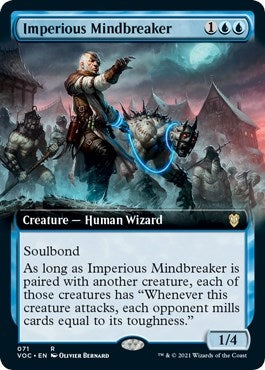Imperious Mindbreaker (Extended Art) (71) [VOC] - MTG Single