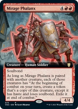 Mirage Phalanx (Extended Art) (73) [VOC] - MTG Single