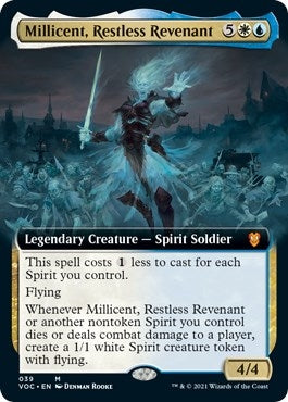 Millicent Restless Revenant (Extended Art) (39) [VOC] - MTG Single