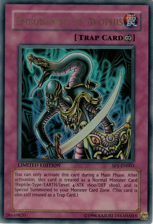 Embodiment of Apophis (1003) - YuGiOh Single