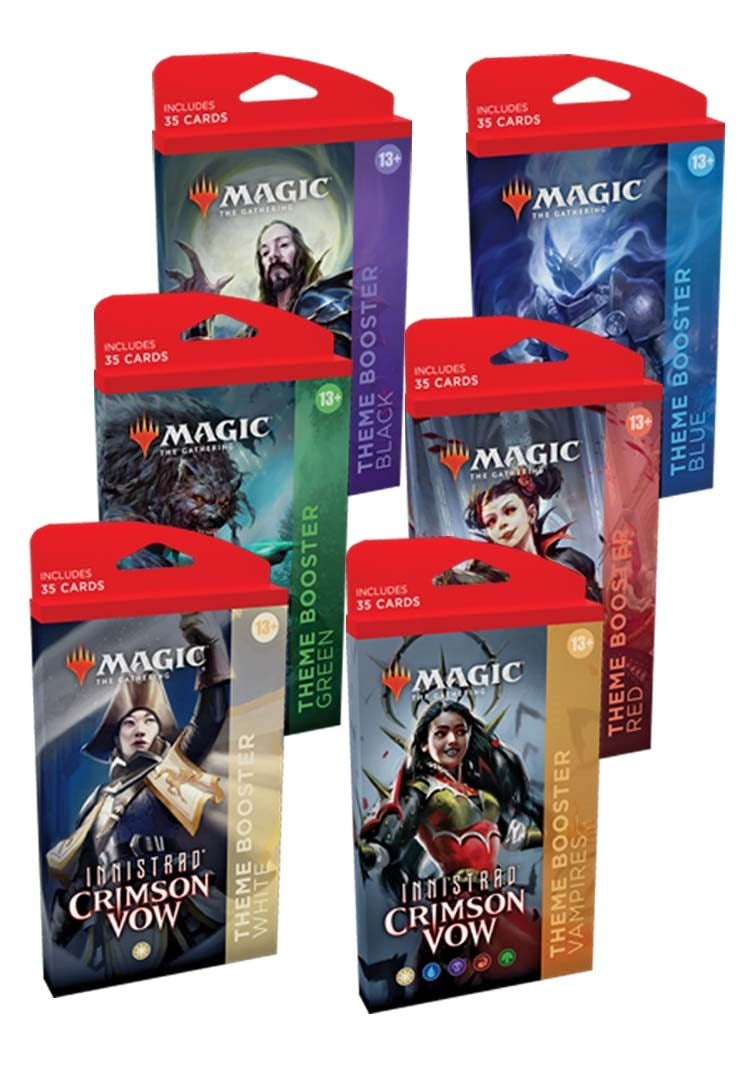 Innistrad: Crimson Vow - Theme Booster [Set of 6] [VOW] - MTG Sealed