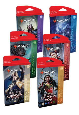 Innistrad: Crimson Vow - Theme Booster [Set of 6] [VOW] - MTG Sealed