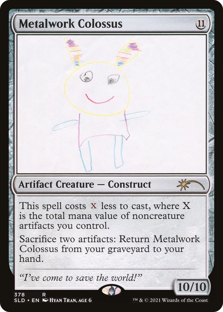 Metalwork Colossus (378) (378) [SLD] - MTG Single