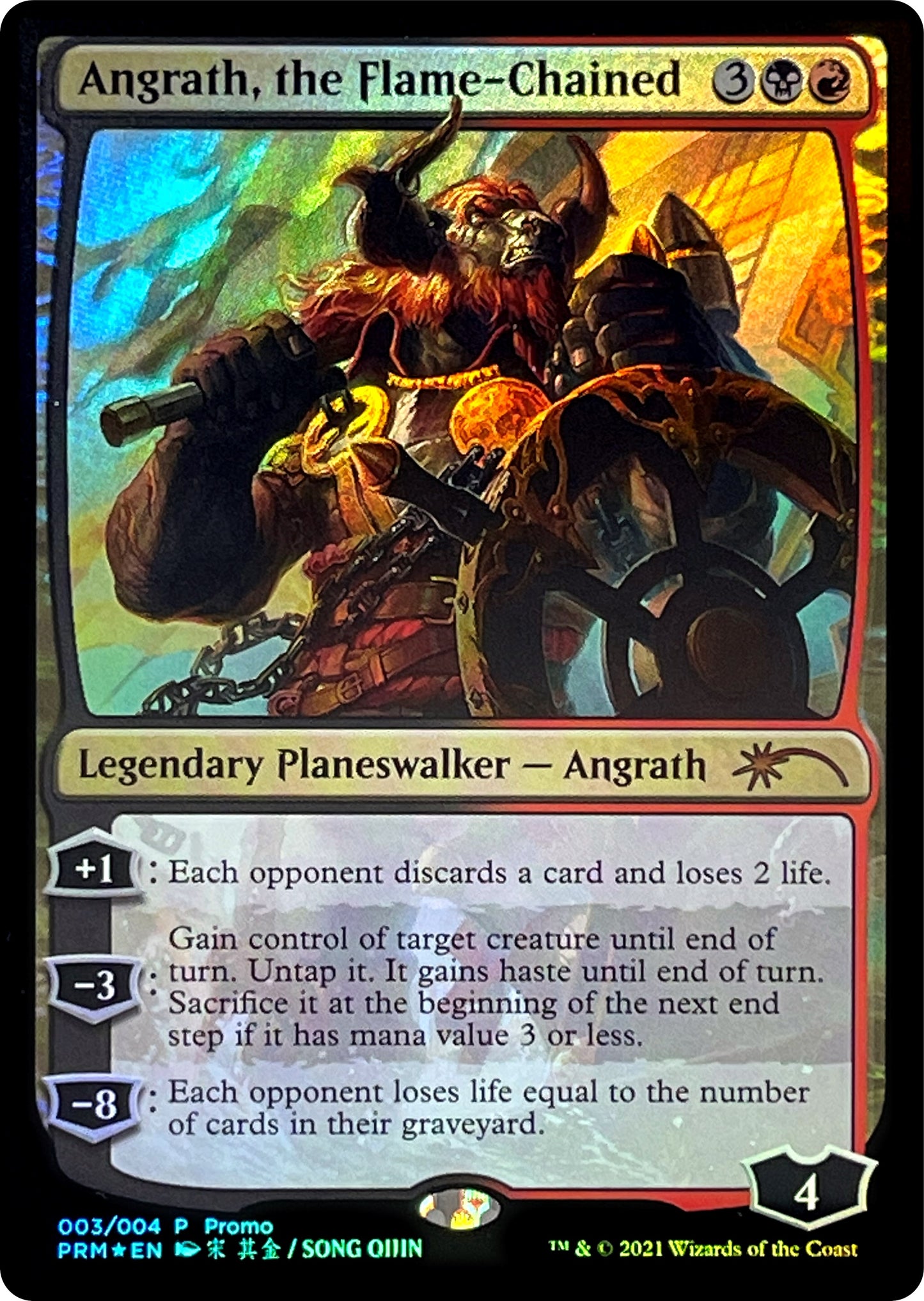 Angrath the Flame-Chained (3) [UMP] - MTG Single