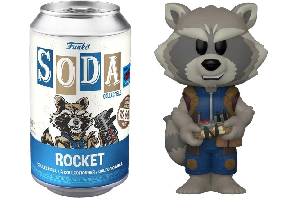 Funko Soda: Rocket (NYCC Exclusive) [POP!] - Funko Sealed