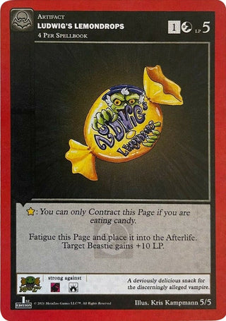 Ludwig’s Lemondrops (First Edition) (5) (HOLIP) - MetaZoo Single