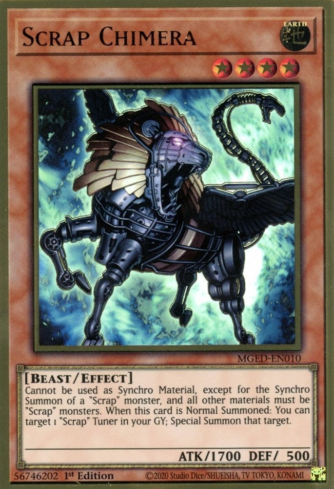 Scrap Chimera (10) (MGED) - YuGiOh Single