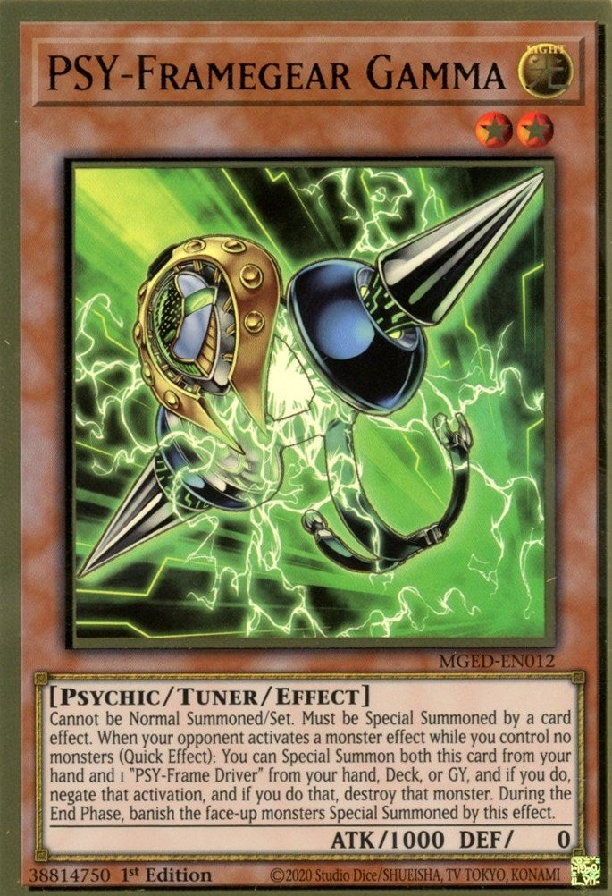 PSY-Framegear Gamma (12) (MGED) - YuGiOh Single