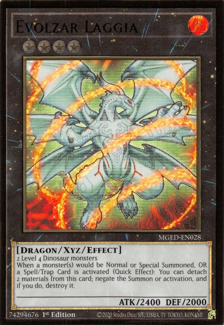 Evolzar Laggia (28) (MGED) - YuGiOh Single