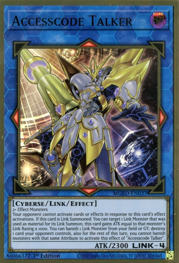 Accesscode Talker (37) (MGED) - YuGiOh Single