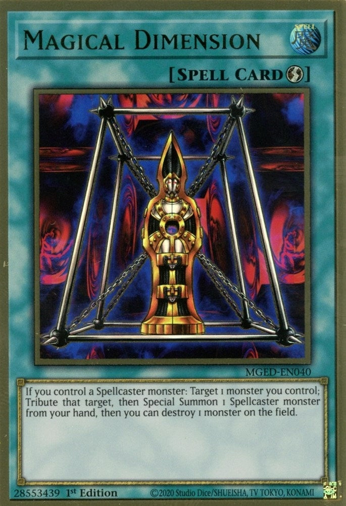 Magical Dimension (40) (MGED) - YuGiOh Single