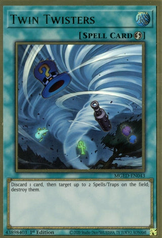 Twin Twisters (43) (MGED) - YuGiOh Single