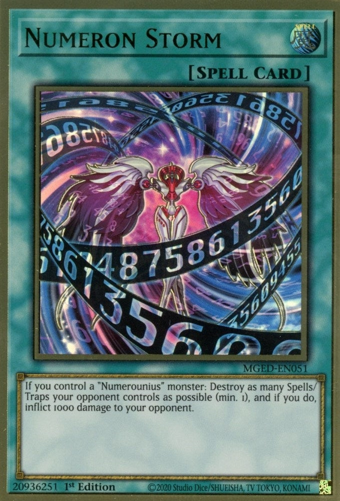 Numeron Storm (51) (MGED) - YuGiOh Single