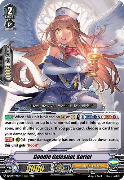 Candle Celestial Sariel (2002) [D-VS02] - Cardfight Vanguard Single