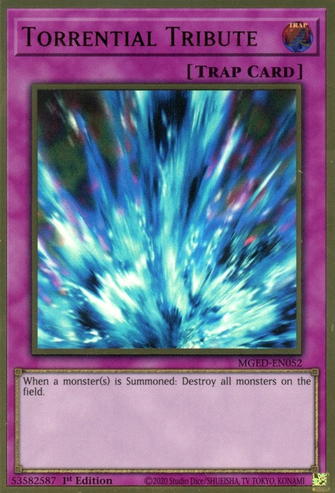 Torrential Tribute (52) (MGED) - YuGiOh Single