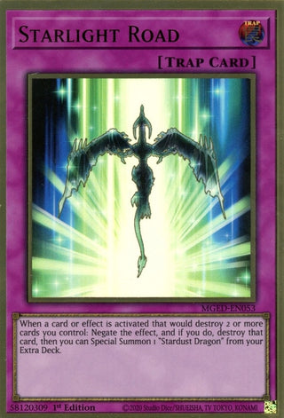 Starlight Road (53) (MGED) - YuGiOh Single