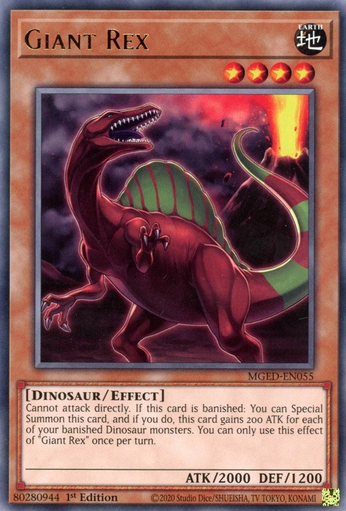 Giant Rex (55) (MGED) - YuGiOh Single