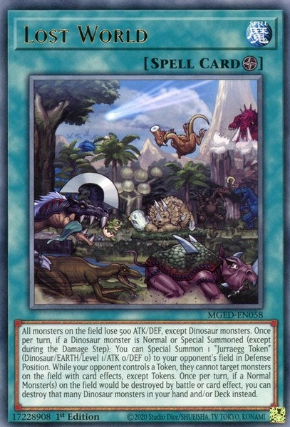 Lost World (58) (MGED) - YuGiOh Single
