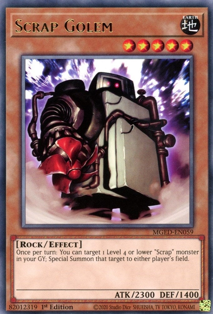Scrap Golem (59) (MGED) - YuGiOh Single