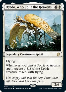 Oyobi Who Split the Heavens (95) [VOC] - MTG Single