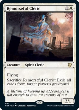 Remorseful Cleric (97) [VOC] - MTG Single